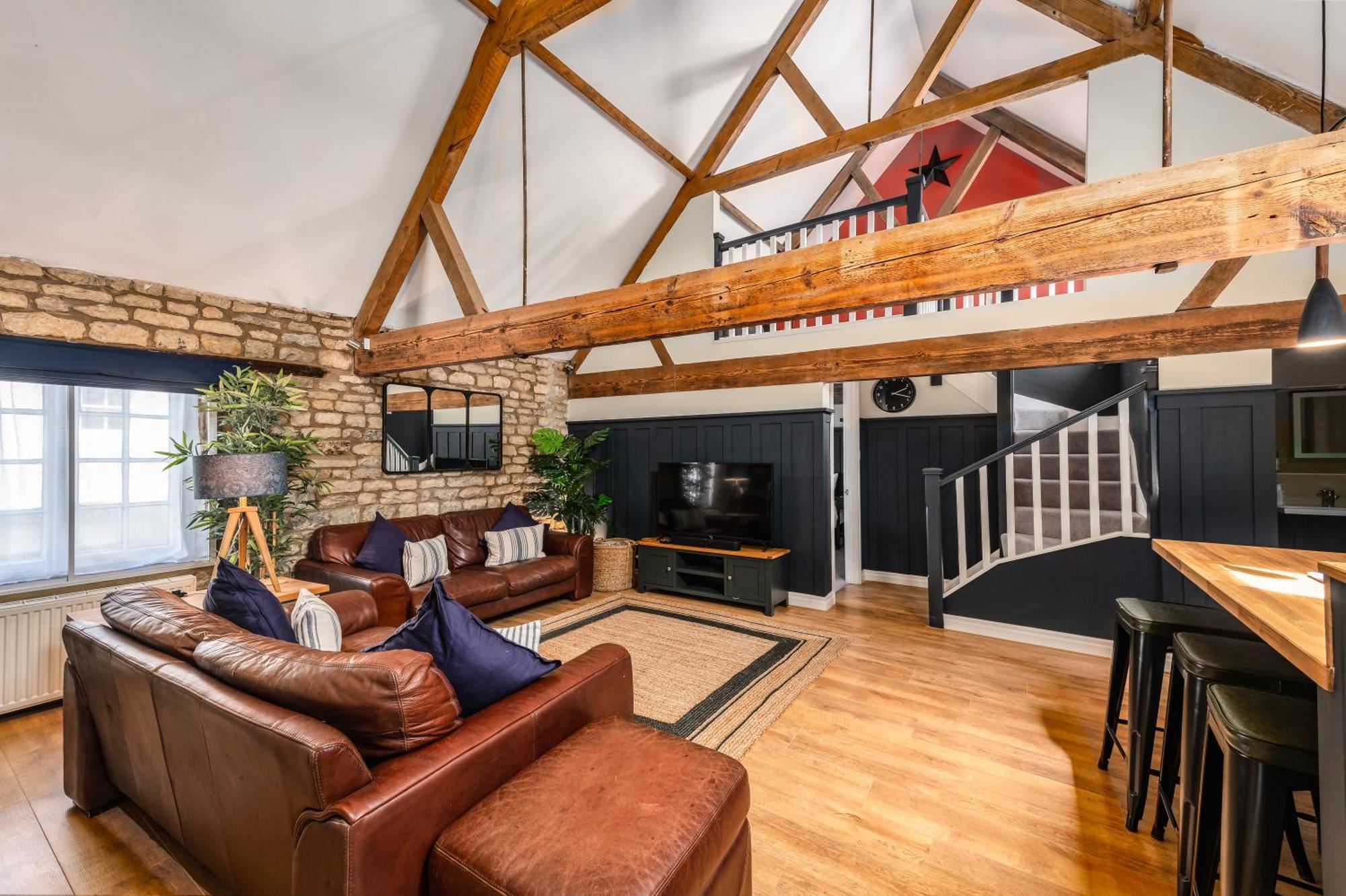 Stylish Central 6 Bedroom Converted Granary Stamford Exterior foto