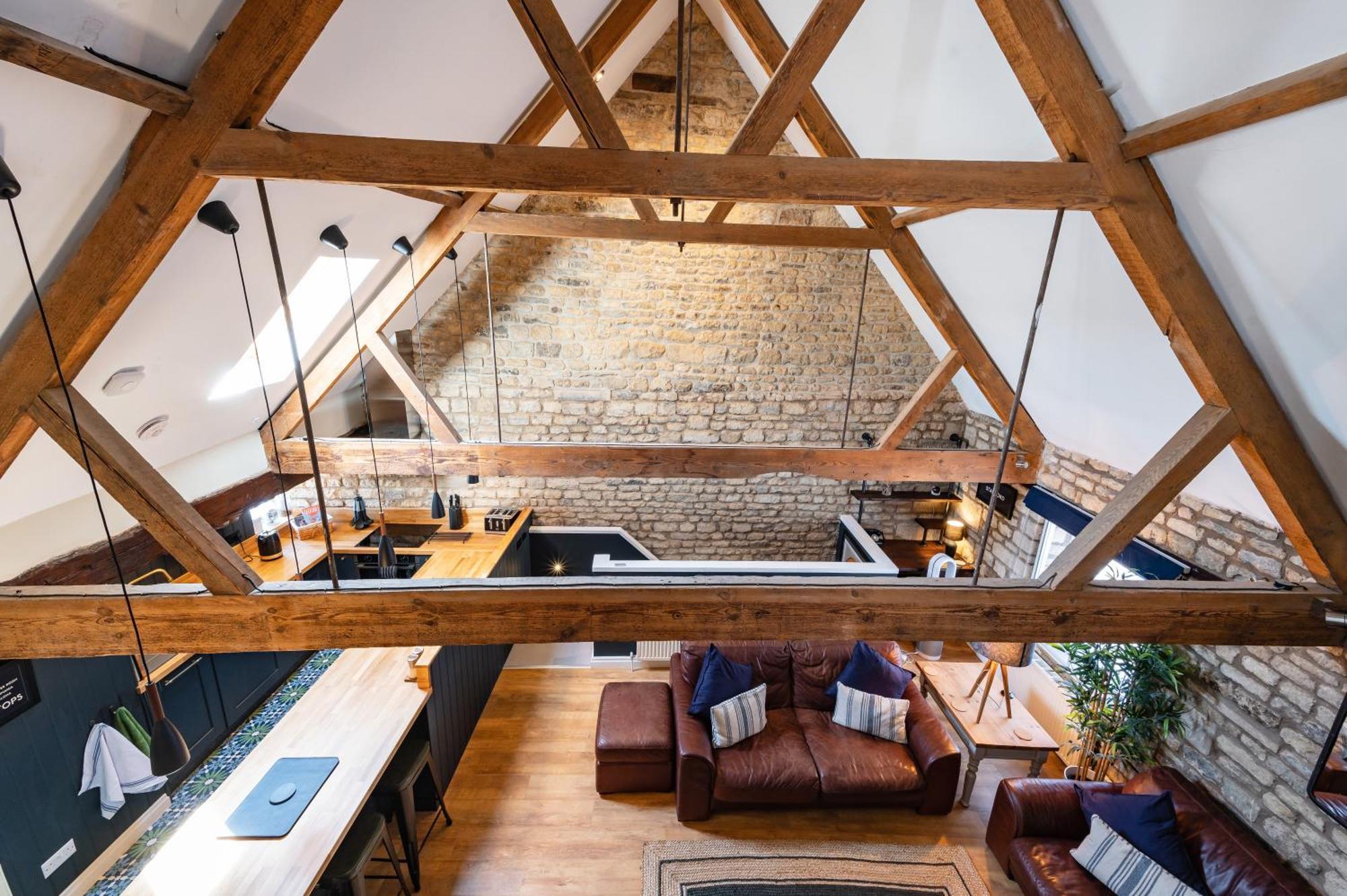 Stylish Central 6 Bedroom Converted Granary Stamford Exterior foto