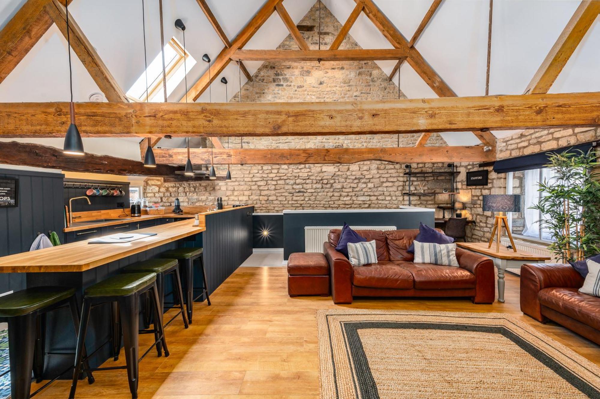 Stylish Central 6 Bedroom Converted Granary Stamford Exterior foto